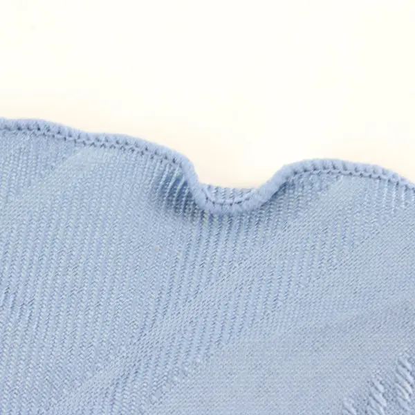 Blue Striped Circular Tablecloth 70" Diameter