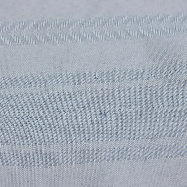 Blue Striped Circular Tablecloth 70" Diameter