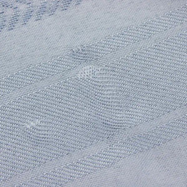 Blue Striped Circular Tablecloth 70" Diameter