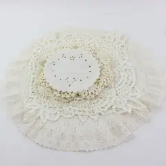 Lot of 15 Vintage Doilies Crafts DIY Upcycling FLAWED