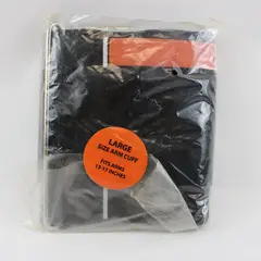 Large Black Blood Pressure Monitor Arm Cuff 13-17 in