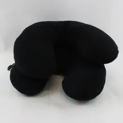 Lot of 2 Swiss Gear Black Travel Neck Pillows Used