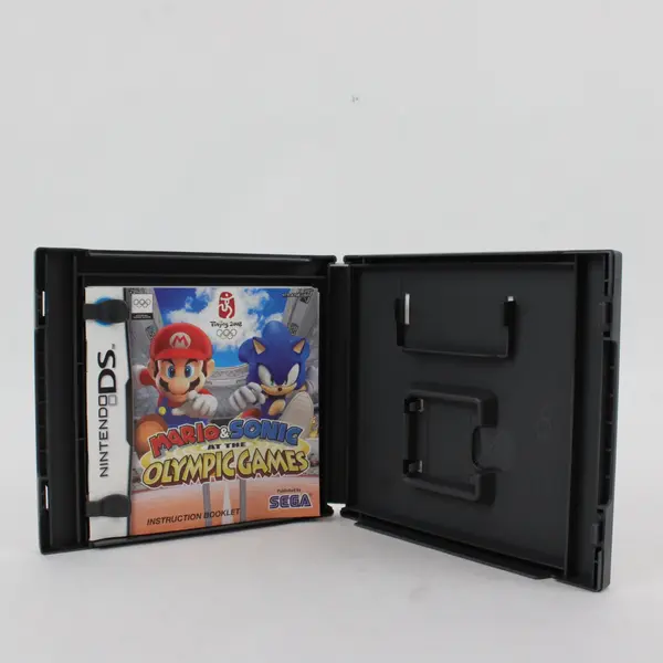 Nintendo DS Mario & Sonic At The Olympic Games 2008 Manual and Case ONLY NO GAME