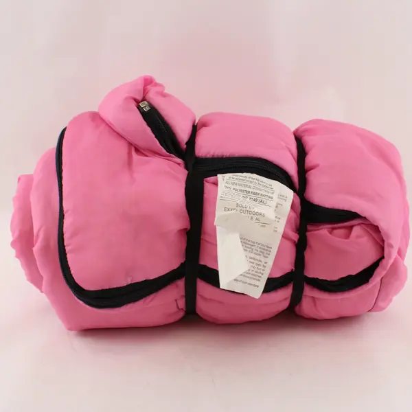 Exxel Outdoors Pink Youth Sleeping Bag Style TMK2201Bta 28 x 60