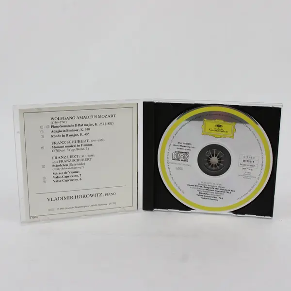 Deutsche Grammophon Horowitz at Home Numerique Digital Recording CD