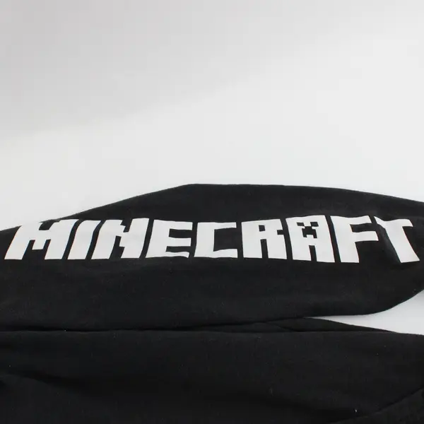 Jinx Minecraft Black Hoodie Youth Size XL Creeper Pullover Jacket