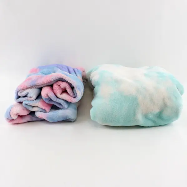 Lot of 2 Calvin Klein BCBG Girls Tie Dye Hoodie Sweatshirts S 7/8