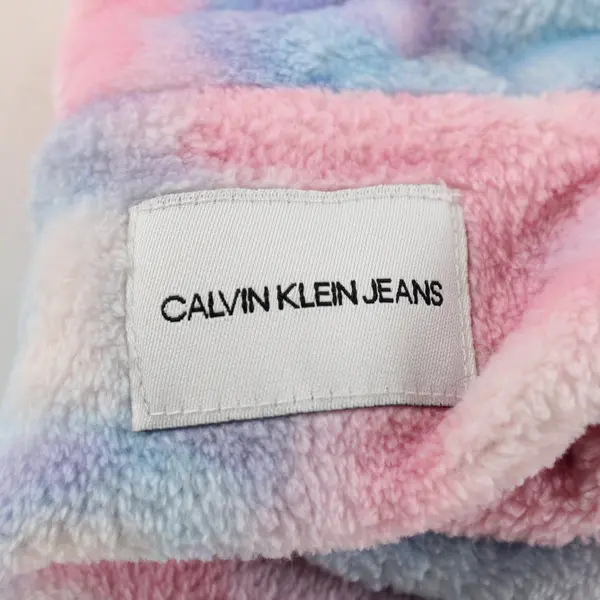Lot of 2 Calvin Klein BCBG Girls Tie Dye Hoodie Sweatshirts S 7/8