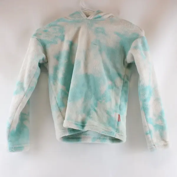 Lot of 2 Calvin Klein BCBG Girls Tie Dye Hoodie Sweatshirts S 7/8