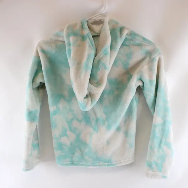 Lot of 2 Calvin Klein BCBG Girls Tie Dye Hoodie Sweatshirts S 7/8