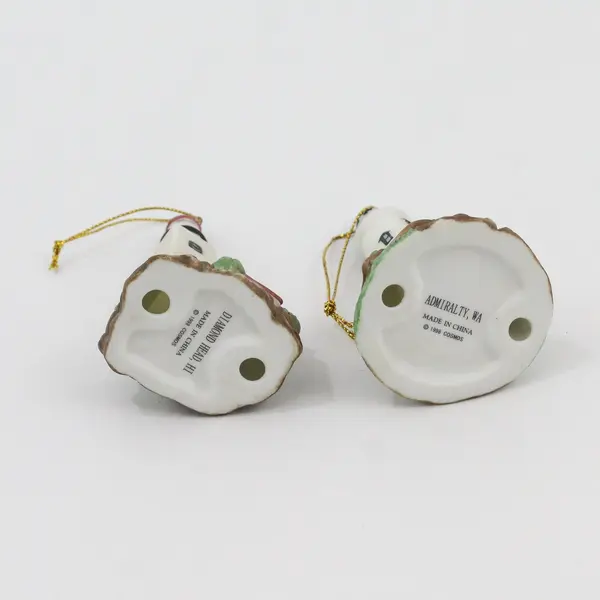 Lot of 2 Cosmos Lighthouse Ornaments Admiralty Diamond Head