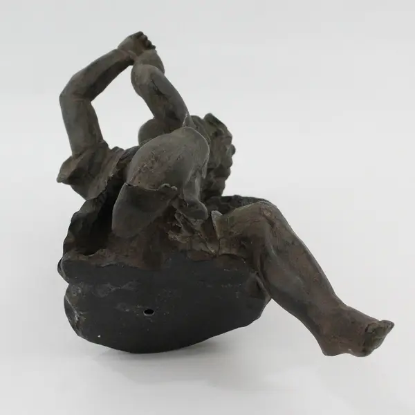 Unbranded Cherub Angel Shelf Sitter Figurine Missing Horn 11.5 in