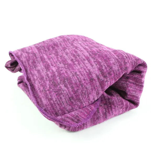 Dana Herbert Purple Poncho Shawl One Size Handmade in Portland, Oregon