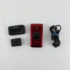 Jitterbug GreatCall Alcatel One Touch Red Easy Use Senior Cell Phone For Parts