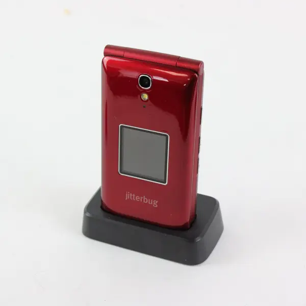 Jitterbug GreatCall Alcatel One Touch Red Easy Use Senior Cell Phone For Parts