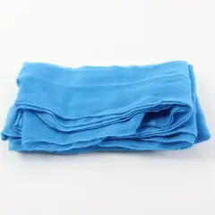 Women's Solid Blue Sheer Infinity Scarf 34.5'' x 19.5''