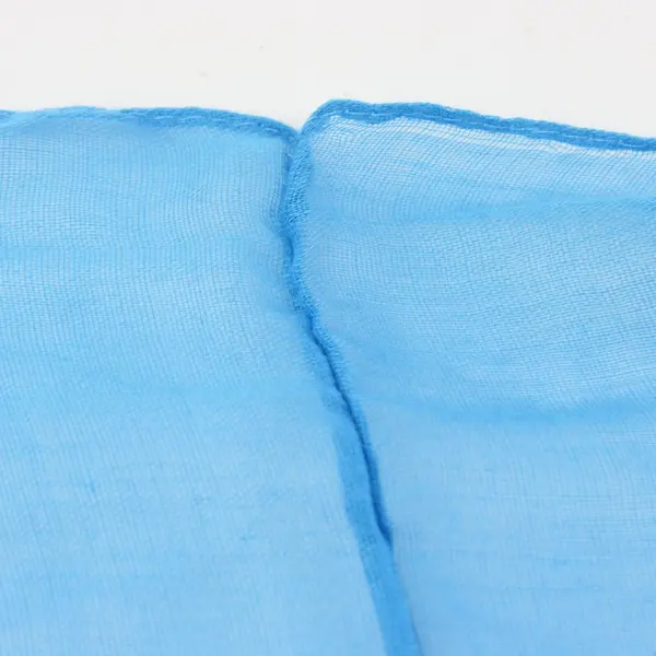 Women's Solid Blue Sheer Infinity Scarf 34.5'' x 19.5''
