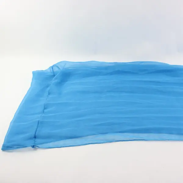 Women's Solid Blue Sheer Infinity Scarf 34.5'' x 19.5''