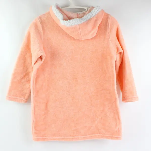 BMagical by Btween Girls Peach Sequin Fox Pullover Hoodie Size 7/8