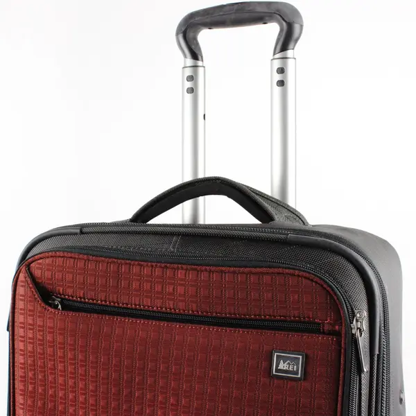 REI Textured Burnt Orange 23in Rolling Suitcase Luggage