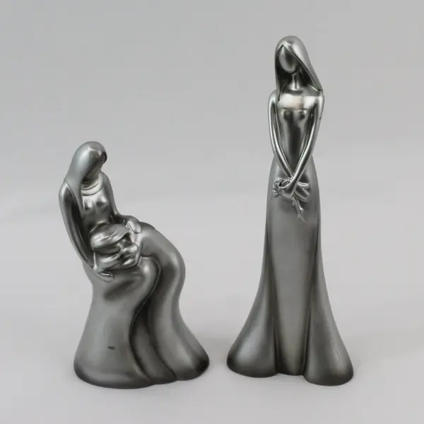 Lot of 2 Haley Max Comfort Collection/Serenity Collection Silver