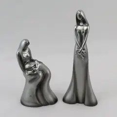 Lot of 2 Haley Max Comfort Collection/Serenity Collection Silver