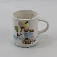 Vintage 1984 Hummelwerk Bialosky & Friends Teddy Bear Mug Balloons