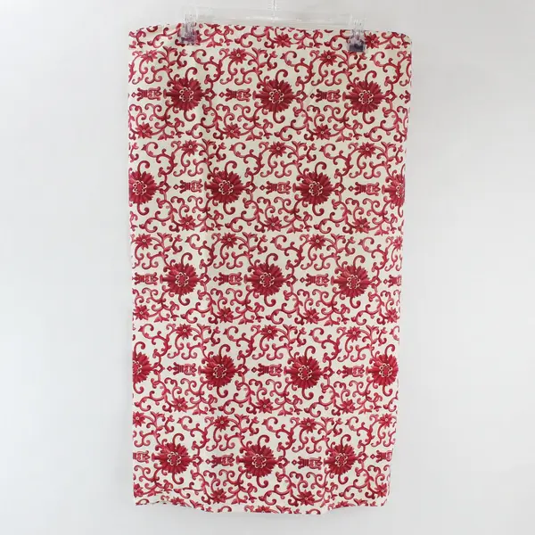 Ralph Lauren Porcelain Rosette Standard/Queen Pillowcase Red White Chinoiserie
