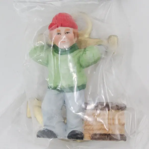Lefton Colonial Village Sailor with Anchor Figurine Accessory