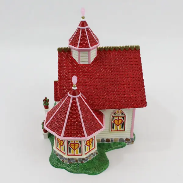 2004 Dept 56 Snow Village Celebrate Love Series Chapel of Love #55354