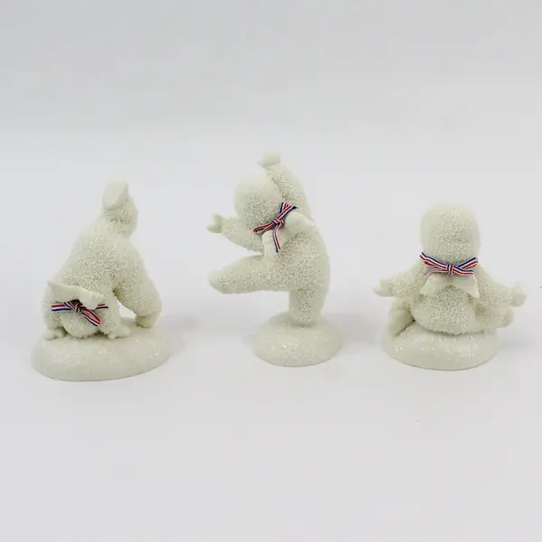 2003 Dept 56 Snowbabies Starlight Games Tumbling Trio 69966