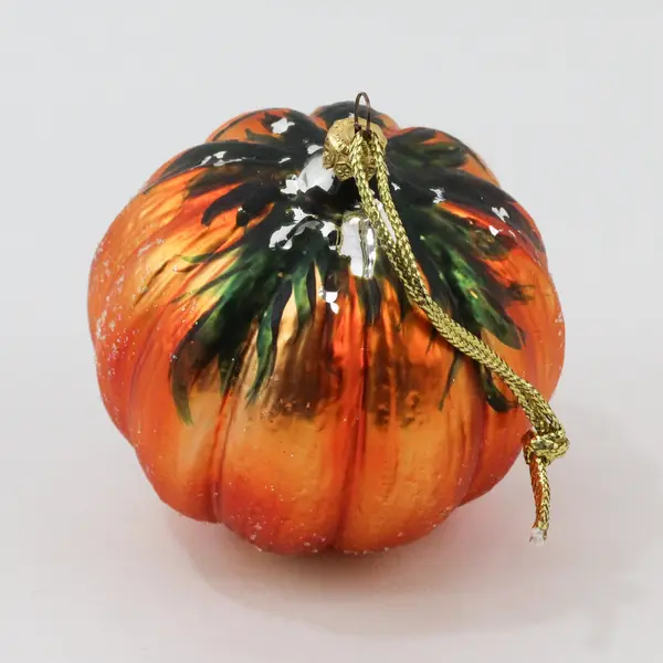 Junior Jack Blown Glass Jack-O'-Lantern Halloween Ornament by Christopher Radko