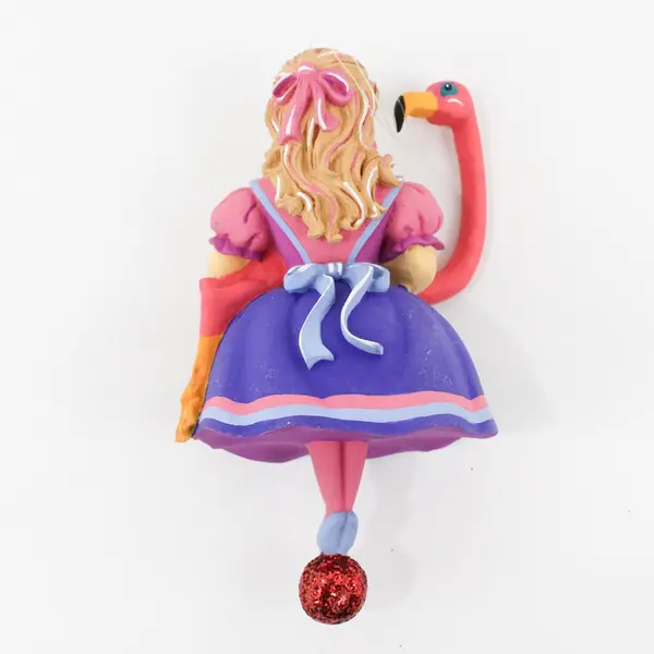 Department 56 1993 Alice in Wonderland Flamingo Ornament 7 Inch