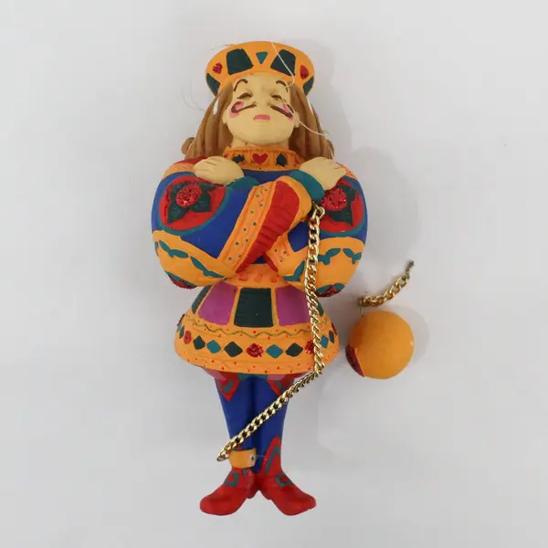 VTG Dept 56 1993 Alice in Wonderland Knave of Hearts X-Mas Ornament 7" Tall