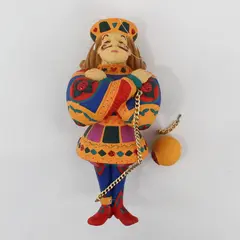 VTG Dept 56 1993 Alice in Wonderland Knave of Hearts X-Mas Ornament 7" Tall