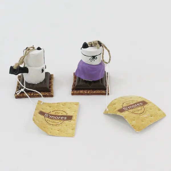 2 Midwest of Cannon Falls S'mores Trick or Treat Marshmallow Halloween Ornaments