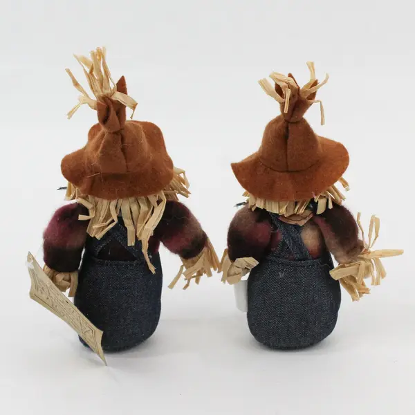 Lot of 2 Halloween Scarecrows, Hanna's Handiworks New