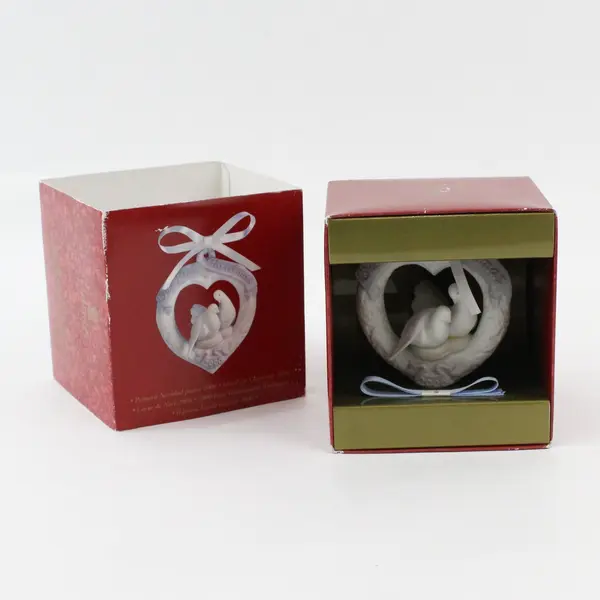 LLADRO Our First Christmas Ornament 2000 #16716 