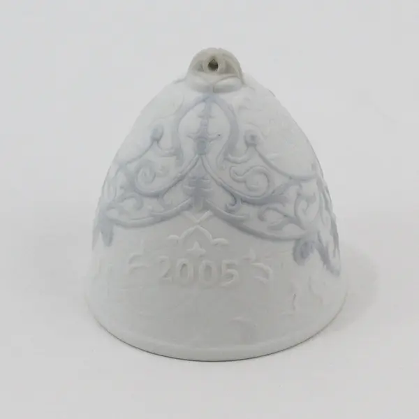 Lladro 2005 Christmas Bell Porcelain Ornament Collectible
