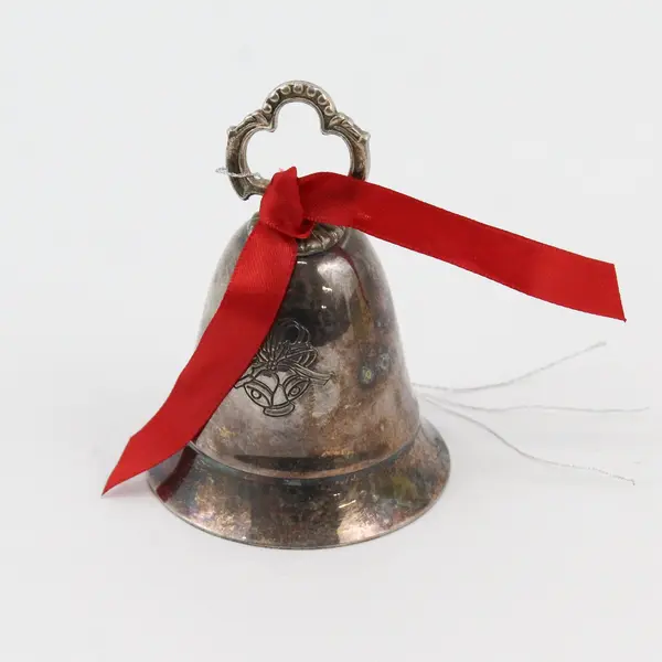 Kirk Stieff Musical Christmas Bell Ornament 3.5 Inch