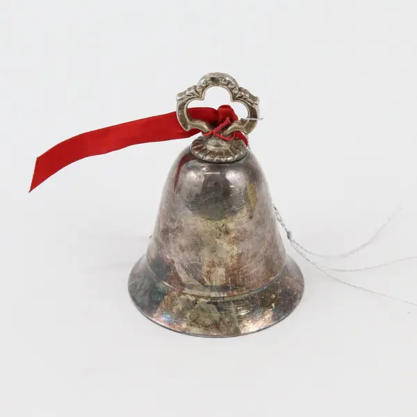 Kirk Stieff Musical Christmas Bell Ornament 3.5 Inch