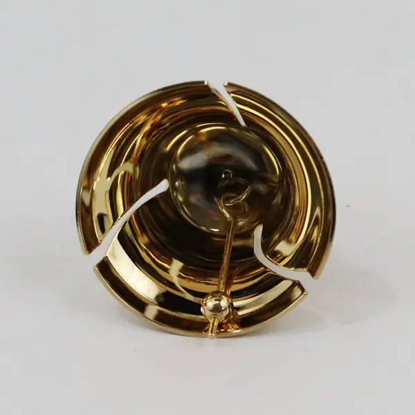 Georg Jensen 2019 Christmas Bell Ornament 18K Gold-Plated Collectible