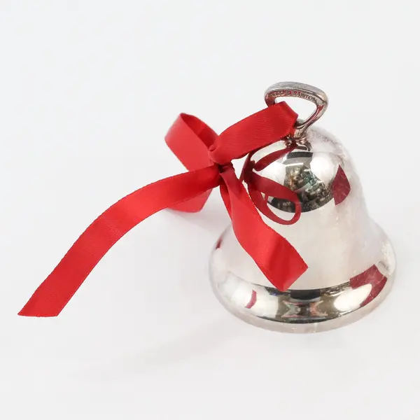 Reed & Barton 1999 Christmas Silver-Plated Bell Ornament 3"