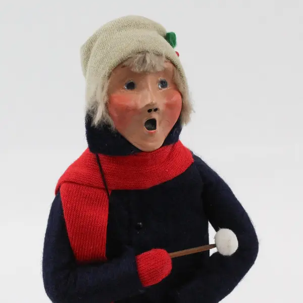 1991 Byers Choice The Carolers Drummer Boy Christmas Figurine