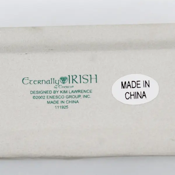 Eternally Irish Kim Lawrence Enesco Grp Celtic Knot Napkin Holder 2002 111925
