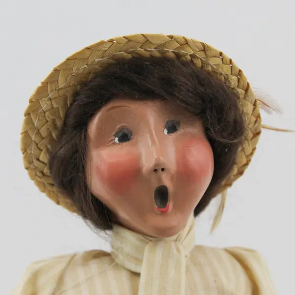 2002 Byers Choice Carolers Woman Golfer Figurine 