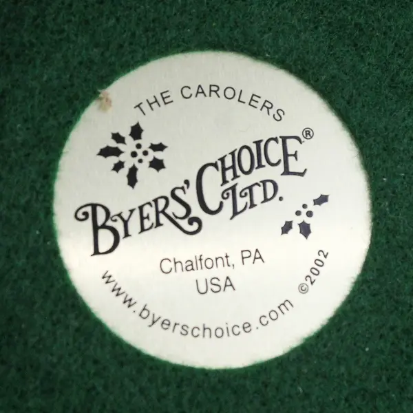 2002 Byers Choice Carolers Woman Golfer Figurine 