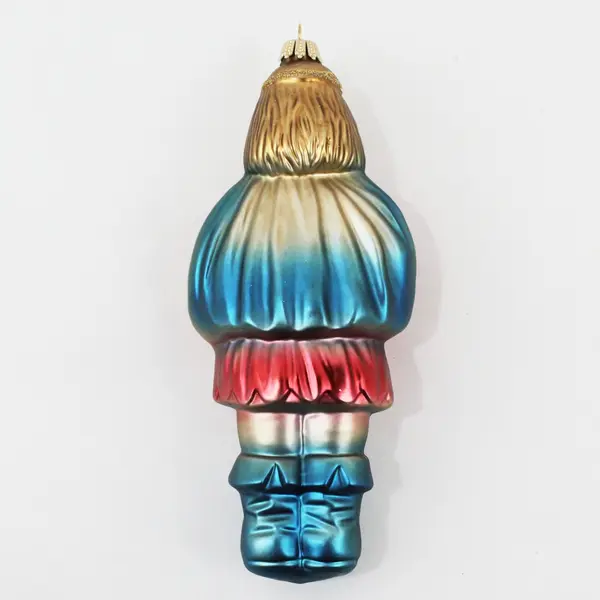 Vintage Dept 56 Mouth-Blown Glass Christmas Ornament 6.75" Tall