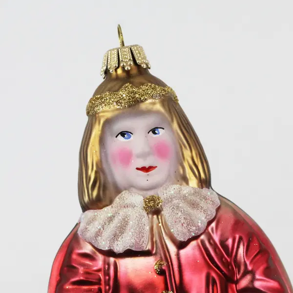 Vintage Dept 56 Mouth-Blown Glass Christmas Ornament 6.75" Tall