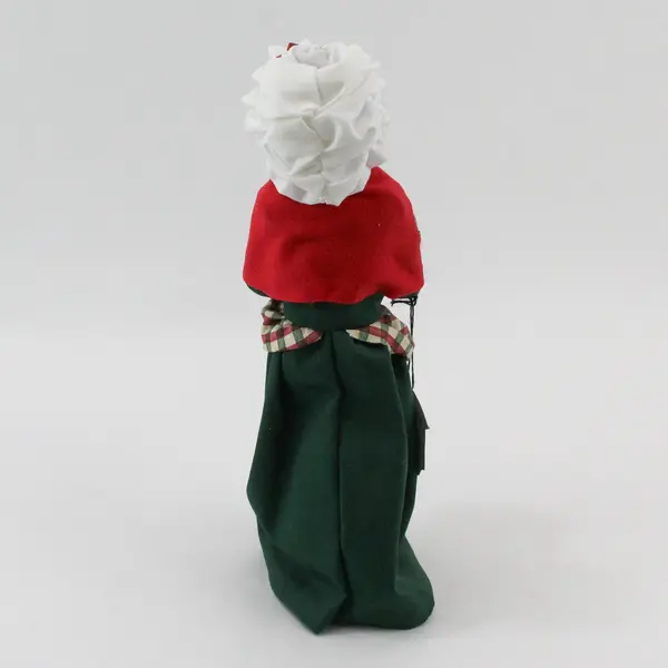 2003 Byers' Choice Mrs. Cratchit Caroler Figure With Plum Pudding 